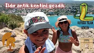 5000 Yıllık Antik Kentte YILAN Kovalamaca 🐍 Ildır Antik Kenti (Erythrai - Ildırı) #erythrai