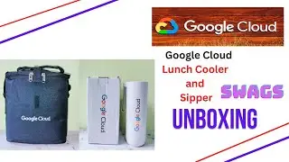 Подарки от Qwiklabs Arcade Challenge 2023 || Охладитель и сиппер Google Cloud || Распаковка 🔥🔥