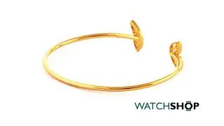 Ladies Olivia Burton Rose Gold Plated Butterfly Wing Bangle (OBJ16EBB04)