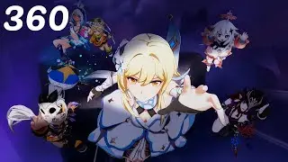 Into The Night Kingdom! | Genshin Impact First Playthrough 360