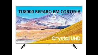 TU8000 DESLIGA SOZINHA (LIGA/DESLIGA), TELA AZUL, SEM IMAGEM, APENAS VOZ. RECALL, CORTESIA OU TROCA?
