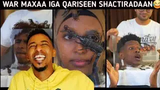 MAXAA IGA QARISEEN SHACTIRADAAN😂 FAARAX GARIIRAAYE AYAY NO BIXIYEEN😂 AR DUMAROW AN WADA HADALNO PLZ😂