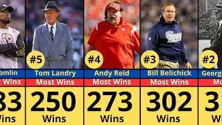 Most Wins by an NFL Coach EVER – All Time Ranking!