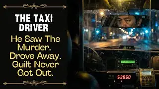 The Taxi Driver 🚕 Noir Mystery  He Saw The Murder. Drove Away. Guilt Never Got Out.