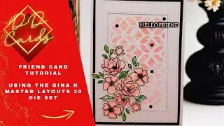 You Won’t Believe This Easy Floral Card! 🌸 #ginakdesigns