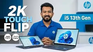 HP OmniBook 5 Flip Unboxing & Review 🔄 | i5 13th Gen | Touch 2K Display | Best Laptop for Students?