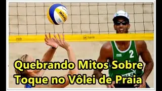 QUEBRANDO OS MITOS DO VÔLEI DE PRAIA SOBRE COLOCADA RECEPÇÃO DE TOQUE E ATAQUE