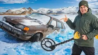 Oživujeme auto, které jsme našli zamrzlé v ledu! Propadlo se pod led!