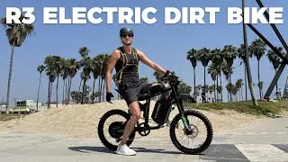 6000W 60V 25Ah 50MPH Electric Off-Road EBike Nachbike R3| Electric Dirt Bike For Adult