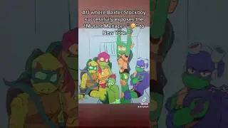 Leo Raph Mikey and Donnie get exposed to NY (AU) #rottmnt #saverottmnt