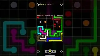 [Flow Free] Hard Manias   11x11 Mania Level 4