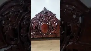 Hand-carved Royal Bed