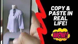Copy and Paste Real Life! Cyril Diagne Develops Incredible Augmented Reality app