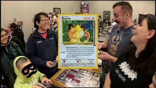 Bandit at the Card Show! Pokemon Vendor POV 