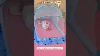 Can&rsquo;t Keep Mosquitoes Away? Try the Baby Sleeping Folding Mosquito Net! #baby
