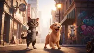 Cat, dog and mouse dance. #dance #cat #dog #pets #dancingcat #dancingdogs #catmouse