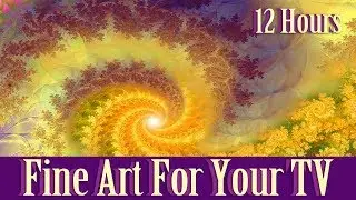 Turn Your Widescreen TV Into Classy Wall Art FREE - FINE ART for Your Home Decor-12 Hours (No Sound)
