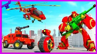 Multi Robot Car Transform Game Android gameplay