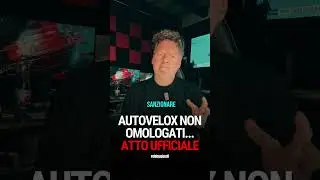🔴 Robby Giusti: &laquo;Ho scoperto una cosa interessante sugli autovelox...&raquo;