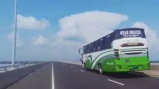 আবারো পদ্মা সেতু পার হওয়া। জাজিরা প্রান্ত থেকে। 