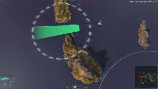 Old RTS CV Gameplay on World of Warships