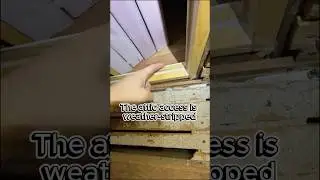 CNHInspections | Attic Hatch Air Sealing