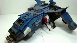 How To Paint A Fire Raptor Ultra-Marines Scheme