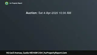 116 Cecil Avenue, Castle Hill NSW 2154 | AuPropertyReport.Com