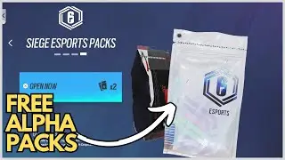 FREE R6 Siege ESports Packs RIGHT NOW!!!