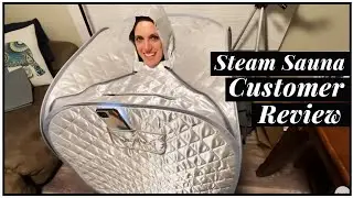 Silver Bluetooth Steam Sauna Room WillowyBe - Customer Review 2022