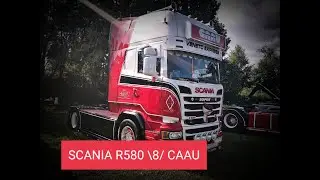 SCANIA R580 \8/ CAAU на выставке Truckriver 2023