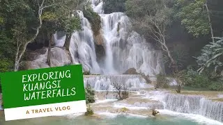 KUANG SI waterfalls - Luang Prabang, Laos