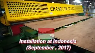 Chang-I Veneer Rotary Clipper (Automatic synchronous speed with Dryer)