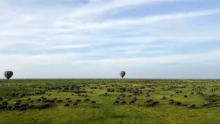 Serengeti Balloon Safaris Soaring over the short grass plains of Ndutu
