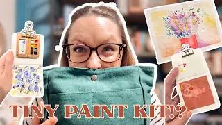 My New Travel Watercolor Kit 🎨 Cozy Creative Reset