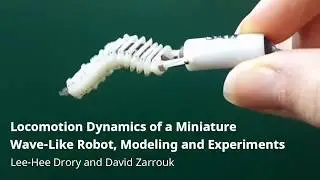 Locomotion Dynamics of a Miniature Wave-Like Robot