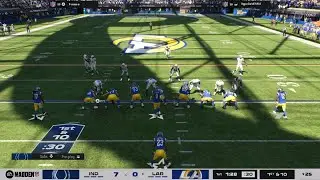 Madden NFL 26 Colts VS Rams Online Head 2 Head Multiplayer Gameplay