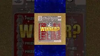 Is It A Winner? 🤔 &pound;250,000 Silver Scratch Card