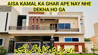 10 Marla House Design in Pakistan - 10 Marla House Map - Double Story House
