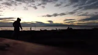 Winter November evening - Marina Beach Park, Edmonds