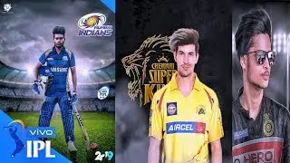 IPL 2021 Photo Editing Tutorial || IPL Special Photo Editing in Picsart