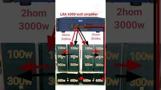 LXA 6000 watt amplifier par kitne bass or top bajay 🤔