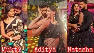 Shootingରେ ନତାଶା ଅମ୍ବିକା ଝଗଡା/ମୁକ୍ତି❤️ଆଦି Romantic Dance #bts #tvartist #mosinduraraadhikara #shorts
