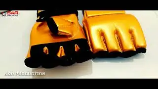 MMA-Grappling Gloves Made of synthetic Leather|S&R Sports Ltd