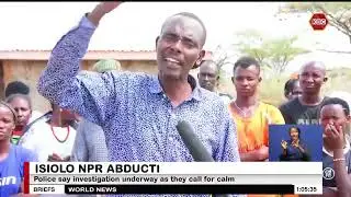 Family of abducted Isiolo National Police Reservist decries laxity by the security agencies