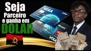Aplicativo pagando em d&oacute;lar aqui em Angola, Como fazer abertura de conta Visa?#cartaodecredito