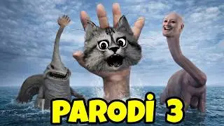 *YENİ* EL DENİZ CANAVARI TÜRÜ KEŞFETTİK | Garry's Mod PARODİ 3