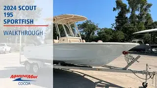 Brand New 2024 Scout 195 Sportfish | MarineMax Cocoa