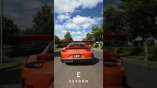 PORSCHE GT3  RS + EXTORM EXHAUST