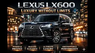 Lexus LX600 – Luxury Without Limits------------------------------